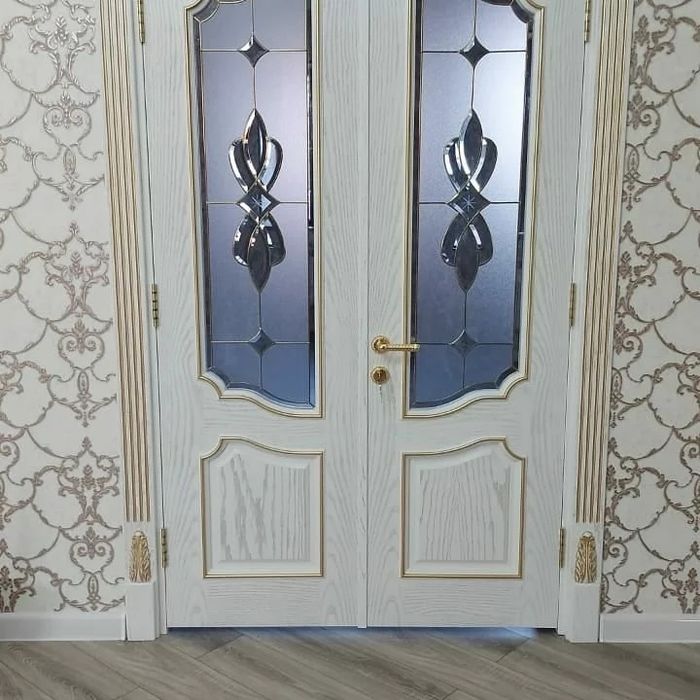 Установка дверей, есік орнату