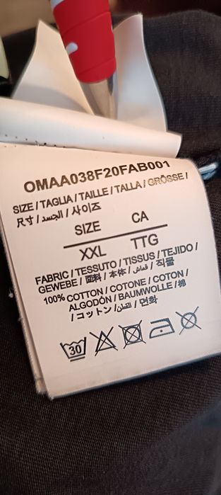 Off White pink&orange marker arrows Paskal skeleton arrows