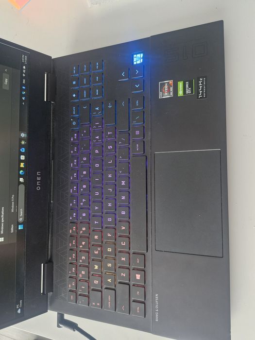 Laptop omen 15 cu ryzen 7 4800H si gtx 1660ti