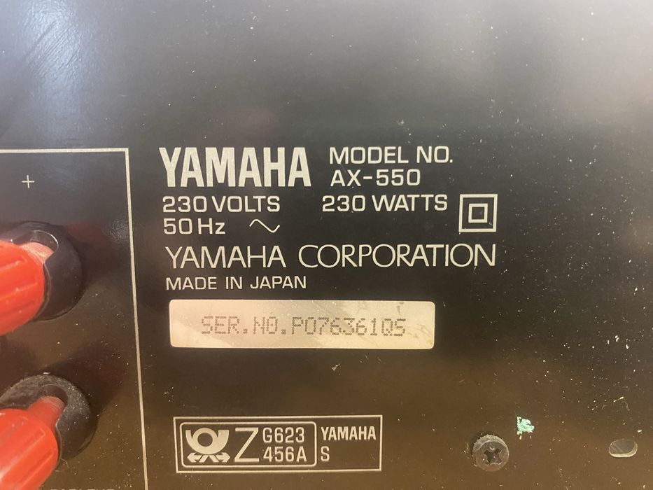 Statie / amplificator yamaha AX 550