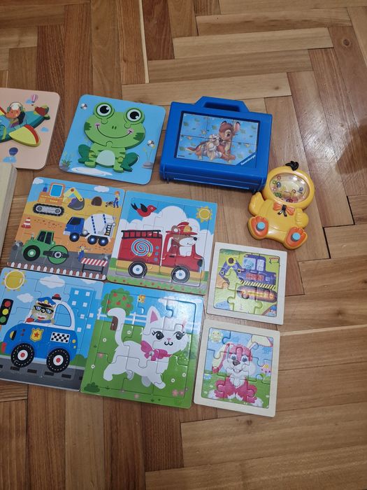 Пъзели за деца и кубчета