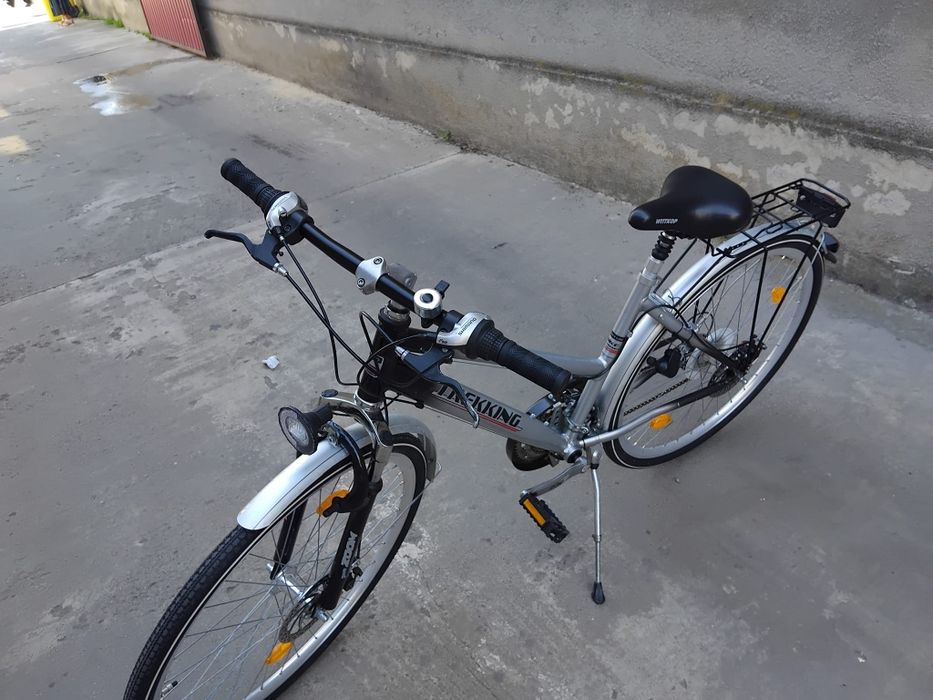 Vând bicicleta din aluminiu