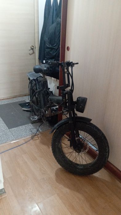 Электровелосипед леопард