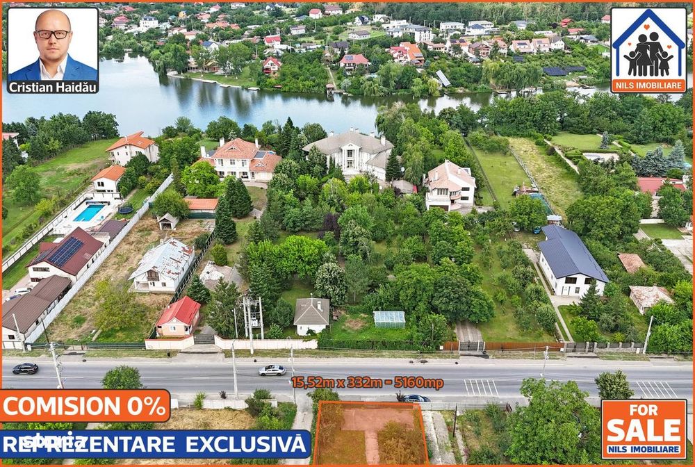 Teren 5160mp - Balotesti - Ilfov | Toate utilitatile! | Comision 0!