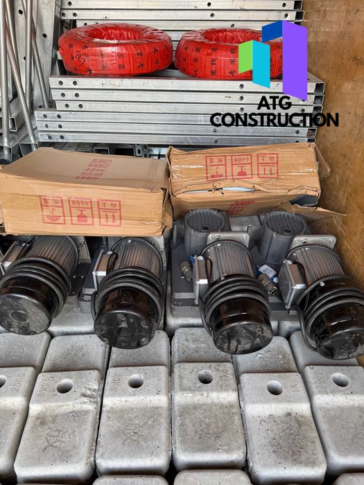 Строительная люлька серии ZLP-630, никель, импорт, полный комплект ZLP