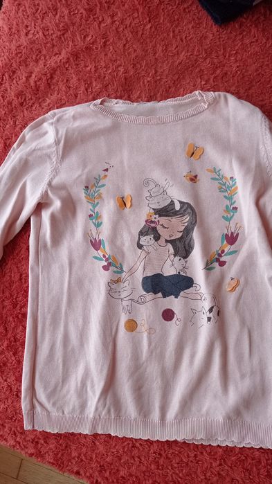 Зимен пуловер и блузи за момичета