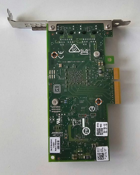 Intel X550-T2 Dual Port 10GbE PCIe