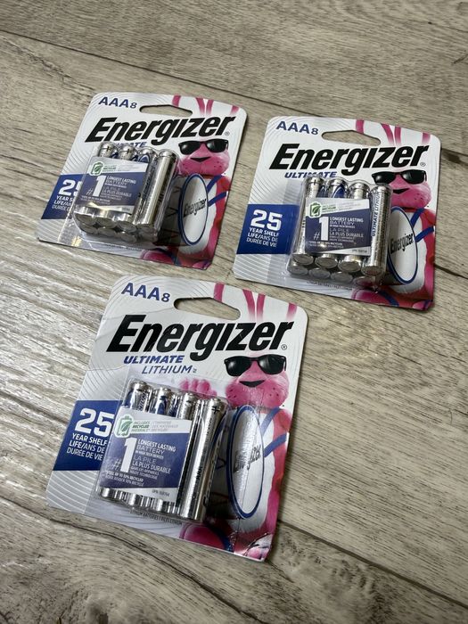 Батарейки (Энерджайзер) Energizer Ultimate Lithium - AAA для GPS