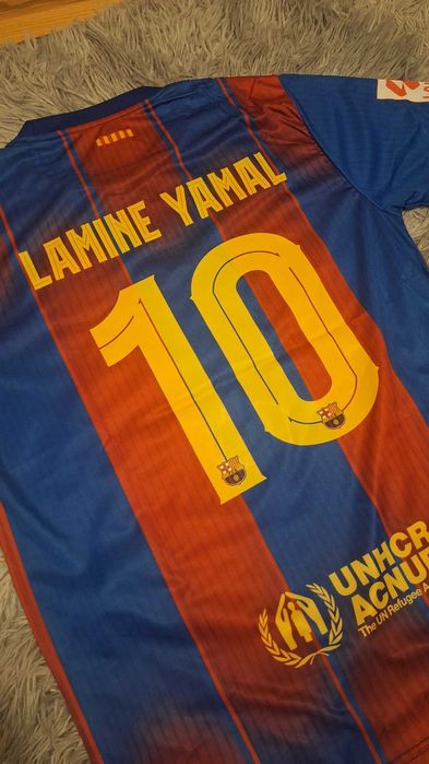 Lamine Yamal Barcelona 25/26 Home Jersey