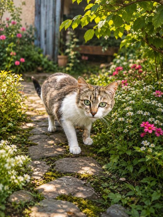 Котята ищут мам и пап