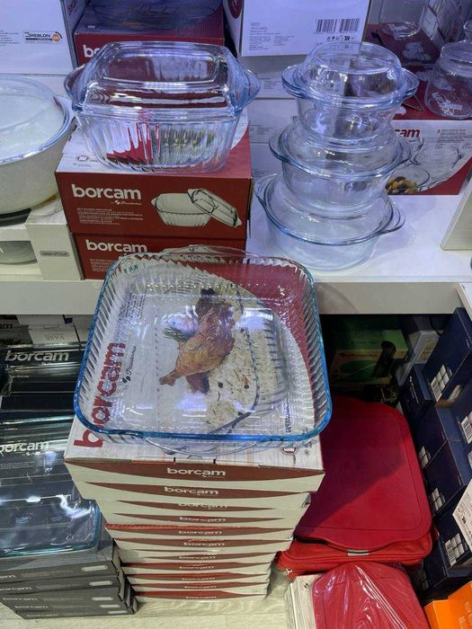 Borcam Стеклянный посуда для духовки