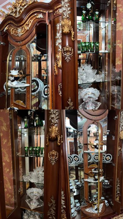 Комод+Стенка Премиум Качество 100% + Бесплатно Вся Посуда Внутри