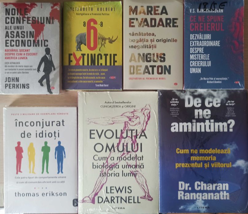 Carti dezvoltare personala, psihologie, economie (lichidare biblioteca)