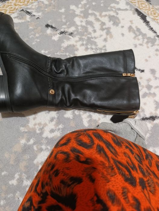 Сапоги зимние длинные