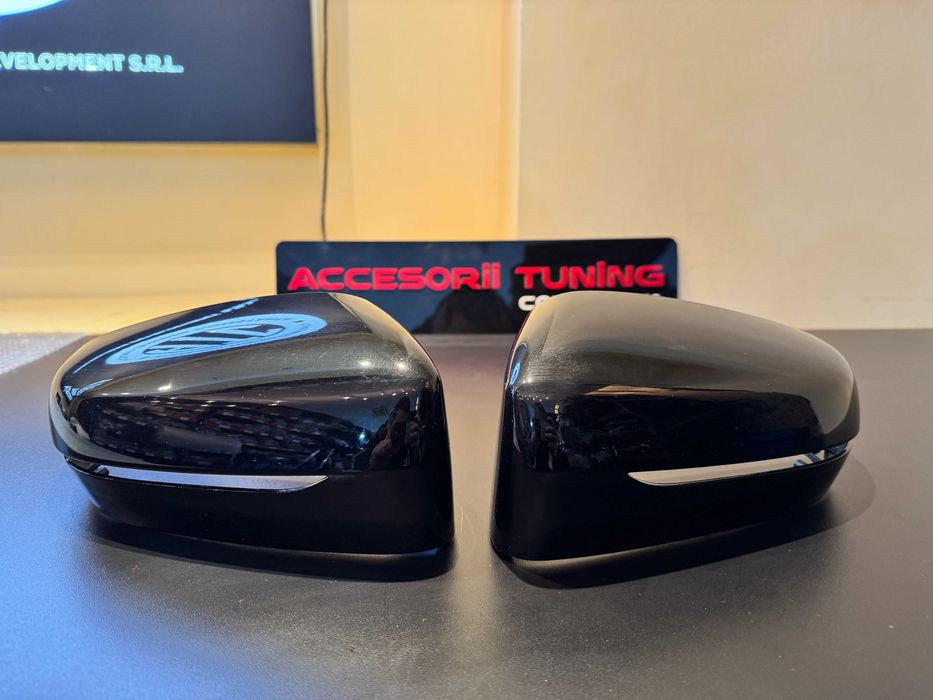 Capace Oglinzi Oem - BMW G11 G12 G20 G30 Negru Lucios