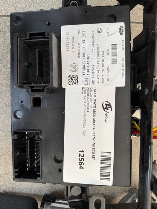 Kit pornire Fiat Ducato 3.0JTD 55265680 0281031351 EDC 17CP52-4.40