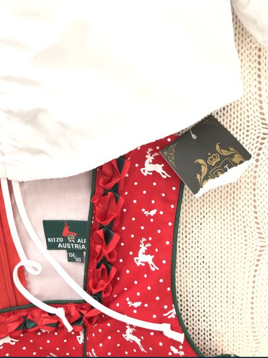 Costum tirolez/ Rochita tiroleza 9-10 ani