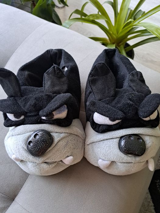 Домашни пантофи кученца