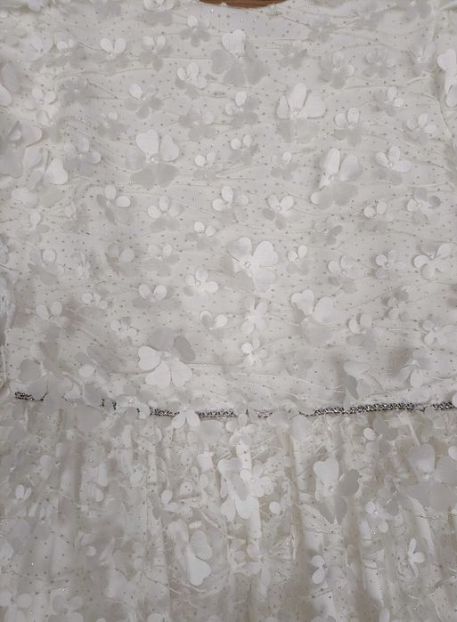 Луксозна детска рокля "Petite fleur"11-12г