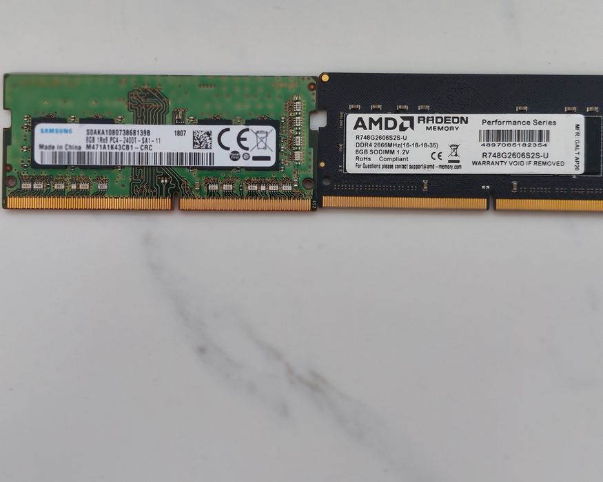 Продам ОЗУ SO-DIMM 8гб 2шт