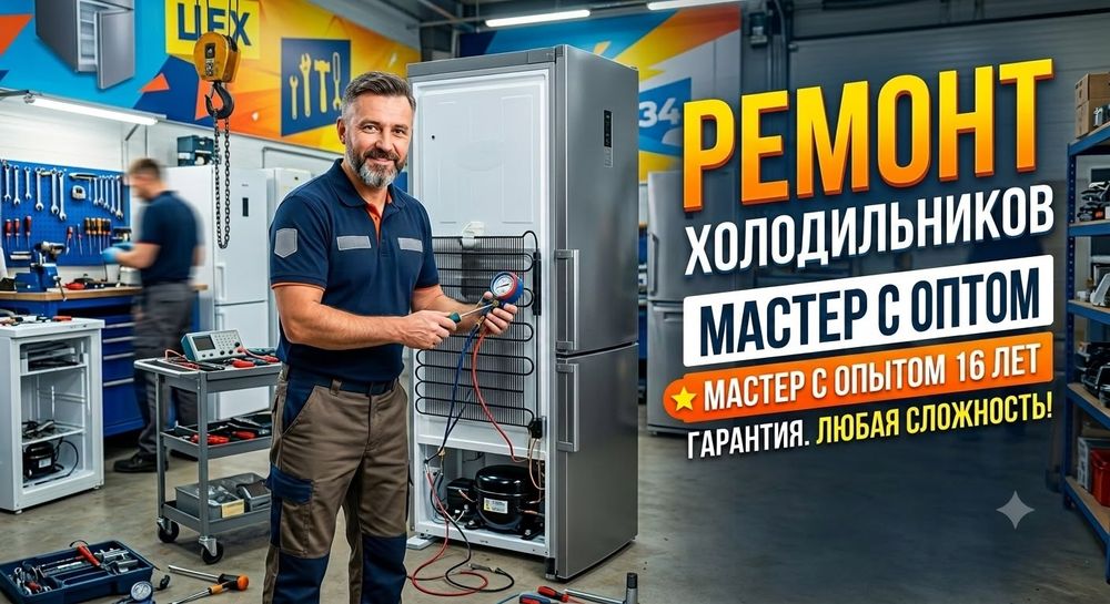 Ремонт холодильников быстро качественно