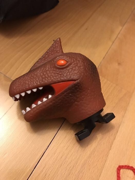 Claxon bicicleta sonerie cap dragon jucarie