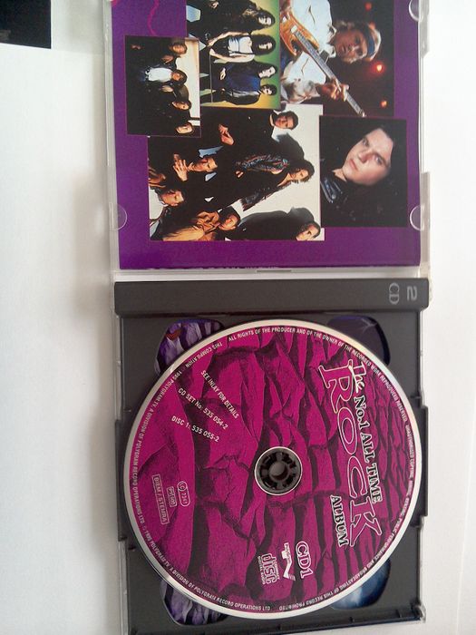 CD Hard Rock All time dublu, original cu cărticică
