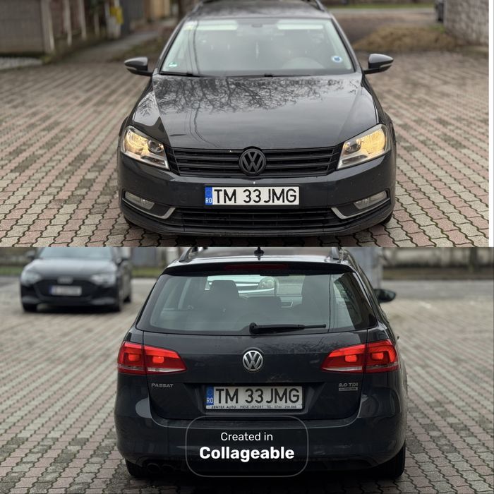 Passat 2.0tdi .B7 .Automat .An2011 .Euro5 .Acte la zi ..Fiscal pe Loc