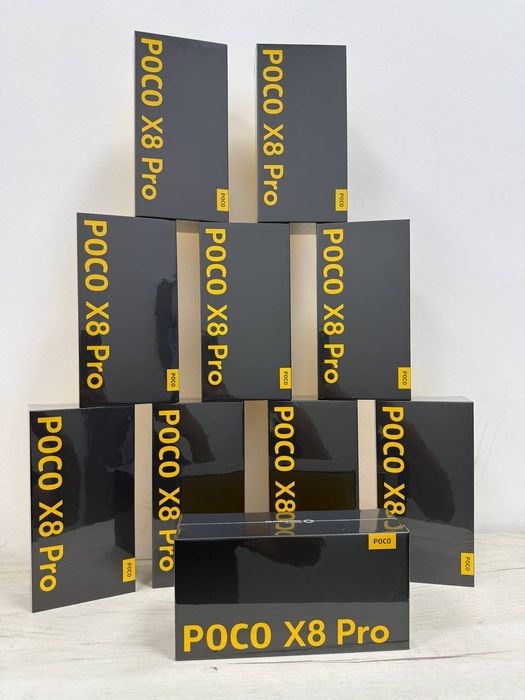 POCO X8 Pro 546,000 sum 12 oʻy