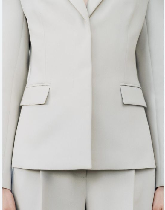 Sacou nou cu eticheta , Zara, XS, gri perla