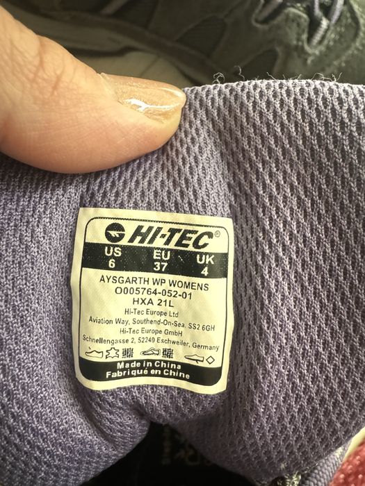 Ghete Hi-Tec 37 impermeabile piele
