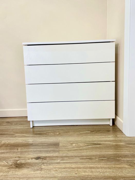 Комод белый 75х75х32