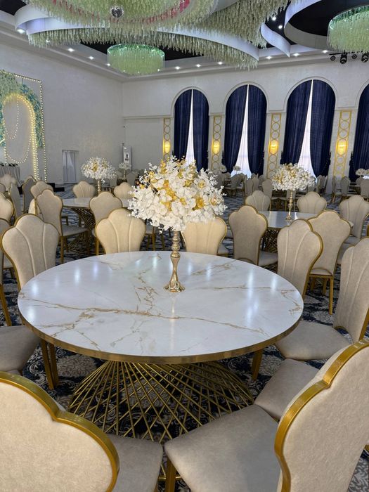 Aylana sto'l va stullar 120-160sm