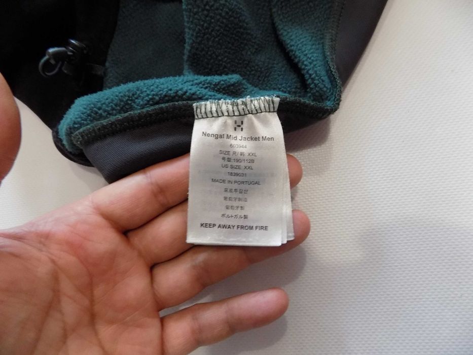 горнище haglofs яке полар худи суичър екип туризъм  мъжко оригинал XXL