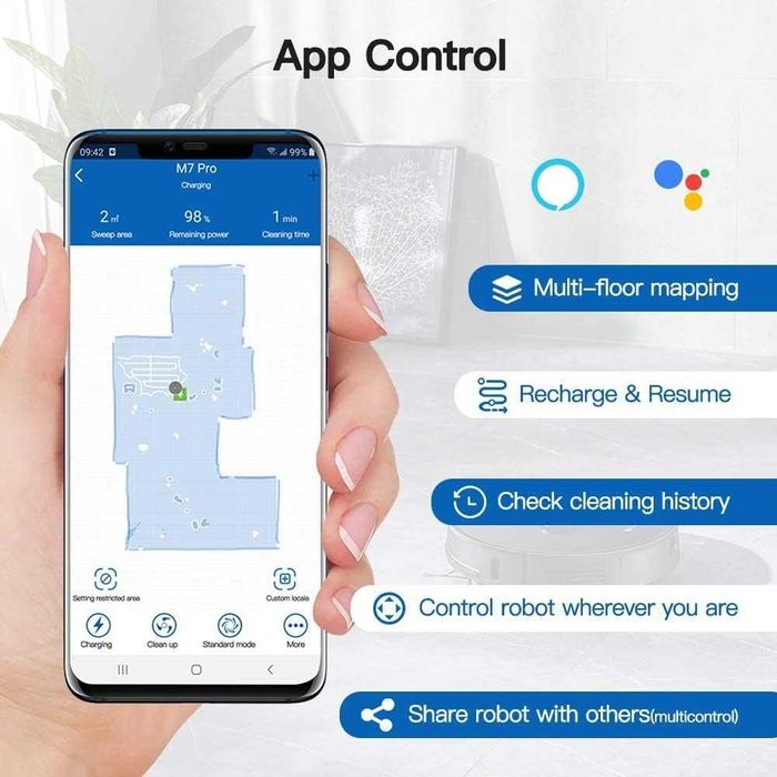 Прахосмукачка робот Proscenic M7 Pro