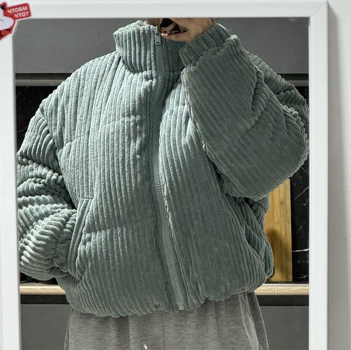 Мягкая oversize куртка в рубчик от Pacific Republuc