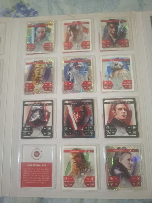 Vand album de colecție star wars