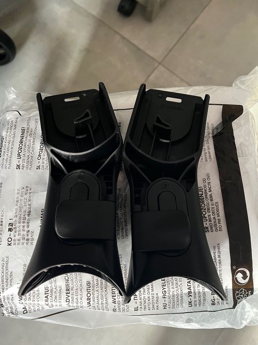 Пълен комплект на количка Cybex Priam Spring Blossom light/ Rockstar