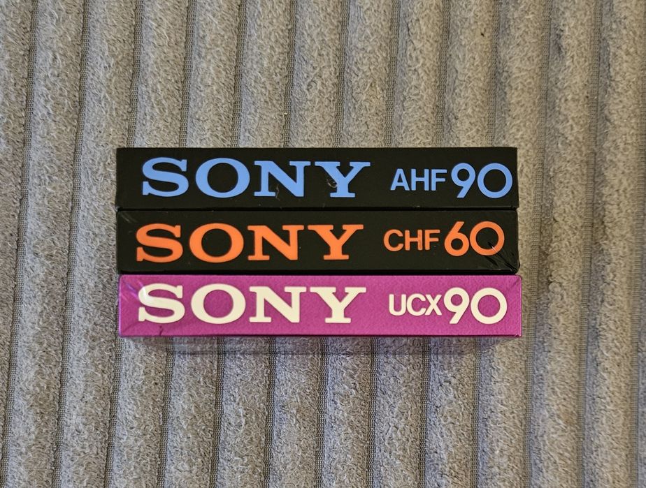 3 Casete Audio Sony AHF CHF UCX 1978