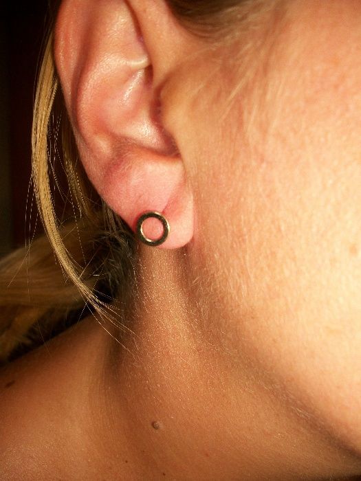 златни обеци 14карата