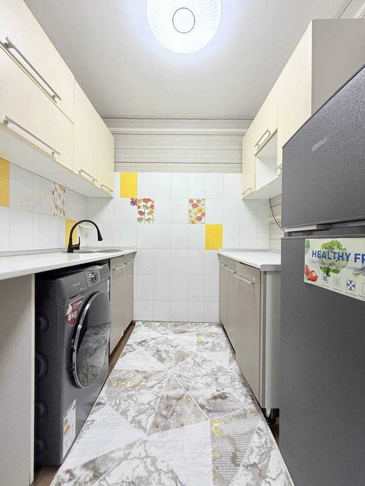 Кирпич 2-комнатная 1 Этаж | Новый ремонт | Мебель+Техника