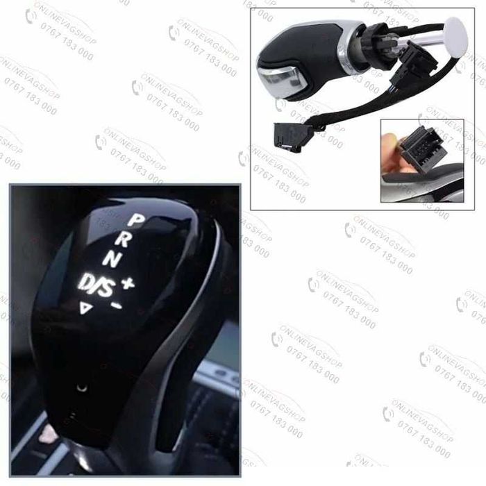 Nuca schimbator DSG Iluminata VW Golf Mk5,Mk6,Passat B8,B7, CC ,Tiguan