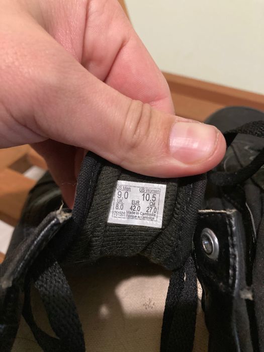 Vans Old Skool Black/Black 42 номер