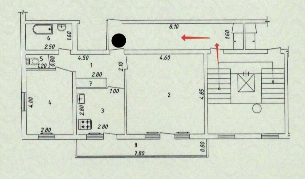 ТТЗ-2 Базар 2_6_9 КомнатыРаздельный 54.500 у.е Балкон1Х7 58м2