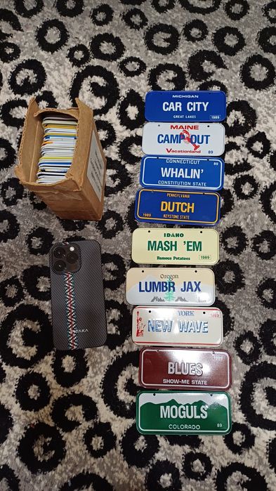 Колекция номеров из Америки 50 штатов для декора!!!