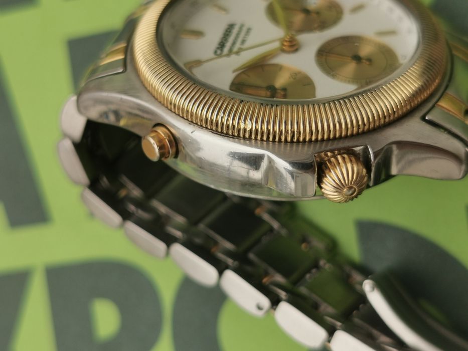 Ceas Carerra vintage mecanism rar swiss