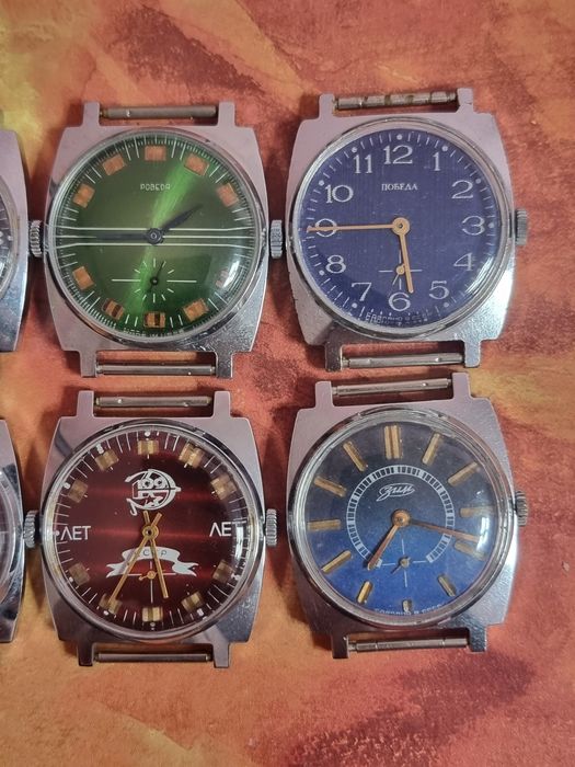 Механические часы Победа