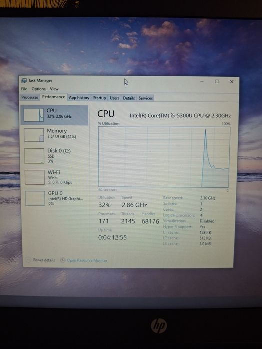 Vand Laptop HP Elitebook 840