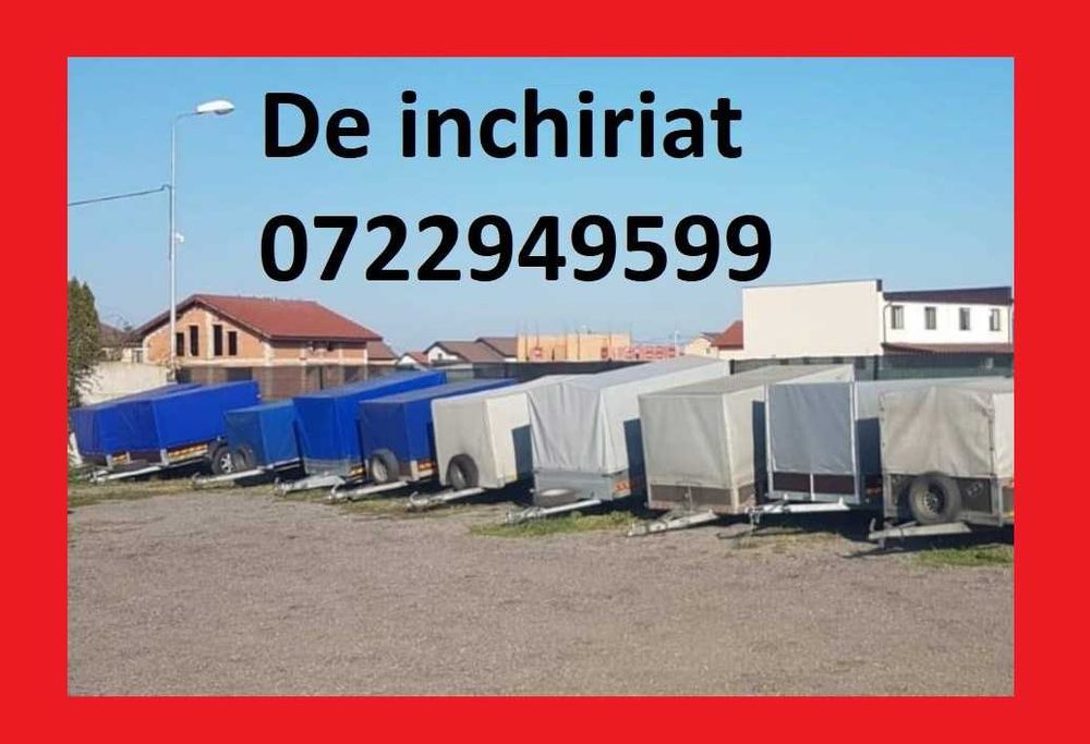 Inchiriez remorci platforme auto Săcălaz