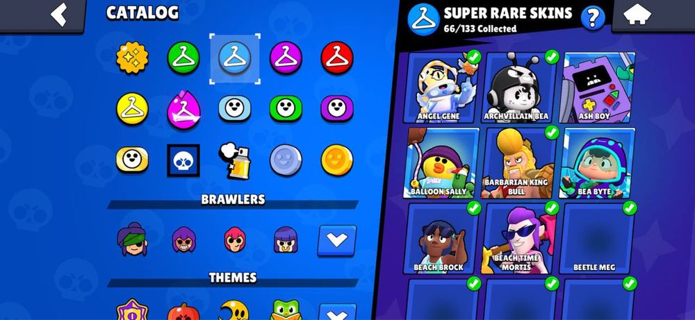 Аккаунт Brawl Stars с 2019 года